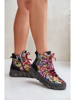 Kožené Dámské Zateplené Boty Maciejka 06146-39 Mmultikolor