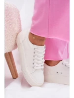 Textilní Dámské Tenisky Big Star RR274405 Bílé