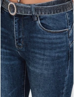 Dámské úzké push up džíny modré FashionStreet UY2828 Dámské úzké push up džíny modré FashionStreet UY2828