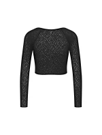 Dámský top ZERO Feel Bliss Top Long Sle. - BLACK - černý 0004 - SLOGGI