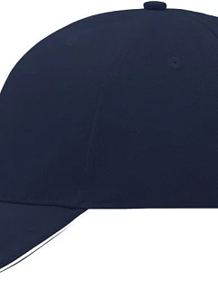 Daiber MB 24 6 panelová sandwich kšiltovka 03.0024 navy/white