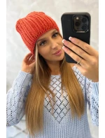 Dámská čepice Rebeka K345 červená Dámská čepice Rebeka K345 červená