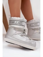 Dámské sněhule s šněrováním O'NEILL LISA WOMEN HIGH 90253012.99S Stříbrné