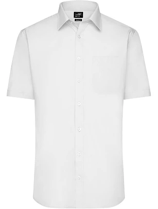 Daiber JN 680 Popelínová košile s krátkým rukávem 02.0680 white Daiber JN 680 Popelínová košile s krátkým rukávem 02.0680 white