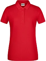 Daiber 8009 Dámské piqué polo z bio bavlny 02.8009 red Daiber 8009 Dámské piqué polo z bio bavlny 02.8009 red