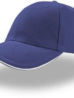 Atlantis Headwear Liberty Sandwich 6 panelová kšiltovka "Liberty Sandwich" 33.0005 royal/white