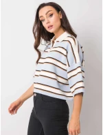 Halenka 269 BZ 15501.94P bílá a modrá Halenka 269 BZ 15501.94P bílá a modrá