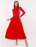 Sukně DHJ SD 19720 1.32 červená