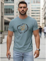 Pánské bavlněné tričko s potiskem FashionStreet NX5085R