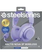 Steelseries Arctis Nova 3P Bezdrátová sluchátka pro Playstation, Levander