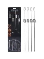 ŠPEJLE NA ŠPÍZY 4KS DÉLKA 40,5CM NEREZOVÁ OCEL