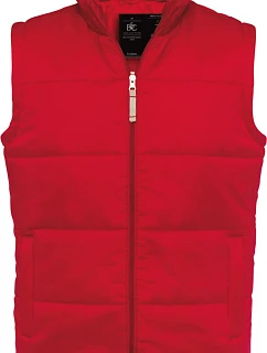 B&C Bodywarmer /men Pánská vesta 01.0930 red