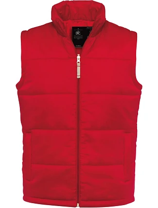 B&C Bodywarmer /men Pánská vesta 01.0930 red B&C Bodywarmer /men Pánská vesta 01.0930 red