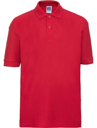 Russell Athletic 539B Dětské piqué polo 10.539B bright red Russell Athletic 539B Dětské piqué polo 10.539B bright red