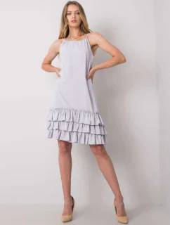 Šaty CHA SK 0932.91P světle šedá