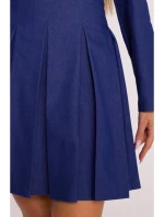 M884 Šaty džínového vzhledu - modré