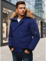 FashionStreet pánská tmavě modrá zimní bunda TX3943z