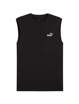 Pánské tričko Puma ESS No. 1 Logo Sleeveless Tee, černé, 682626 01 Pánské tričko Puma ESS No. 1 Logo Sleeveless Tee, černé, 682626 01