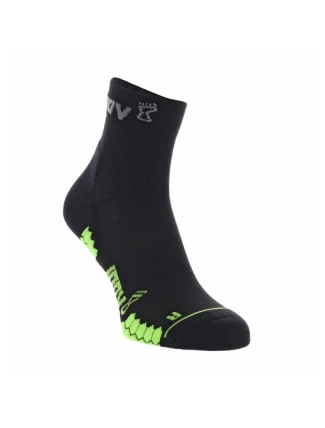 Inov-8 TrailFly Sock Mid. Černá a zelená. Dvě balení.
