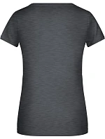 Daiber 8007 Dámské tričko z bio bavlny 02.8007 black heather