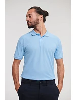 Russell Athletic 570M Pánské piqué polo "Authentic Eco" 10.570M bottle green Russell Athletic 570M Pánské piqué polo "Authentic Eco" 10.570M bottle green