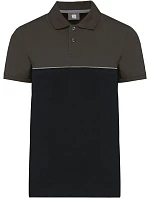 WK WK 210 Pracovní piqué polo 20.W210 black/dark grey WK WK 210 Pracovní piqué polo 20.W210 black/dark grey