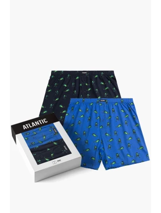Atlantic 2MBH-006 2-pack barva:navy/blue Atlantic 2MBH-006 2-pack barva:navy/blue