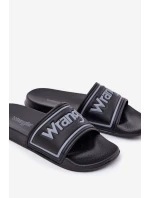 Pánské Pantofle WRANGLER AVERELL SLIDER MEN LOW 20251042.25Y Černé