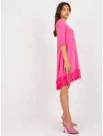 Dámské šaty LK SK 505942 růžové
