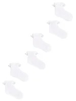 Dívčí ponožky s volánkem 3Pack SKL-0009G-0100 bílé - Yoclub Dívčí ponožky s volánkem 3Pack SKL-0009G-0100 bílé - Yoclub
