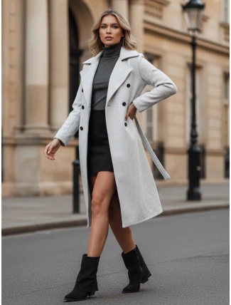 Dámské semišové kozačky s širokým svrškem černé FashionStreet ZY1026