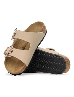 Žabky Birkenstock ARIZONA FLOWER BUCKLE KIDS 1030439 SANDCASTLE (standardní šířka)