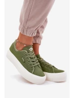 Dámské Tenisky Na Platformě Lee Cooper LCW-25-31-3449L Zelené