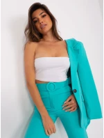 DHJ SP 18737 kalhoty.68 tyrkysová DHJ SP 18737 kalhoty.68 tyrkysová