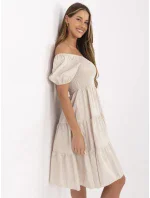 MI SK šaty A2561.89 béžové MI SK šaty A2561.89 béžové