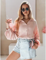 Dámská mušelínová košile 208 růžová - Kesi