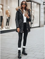 Dámská zimní bunda parka VIXEN černá FashionStreet TY3874 Dámská zimní bunda parka VIXEN černá FashionStreet TY3874