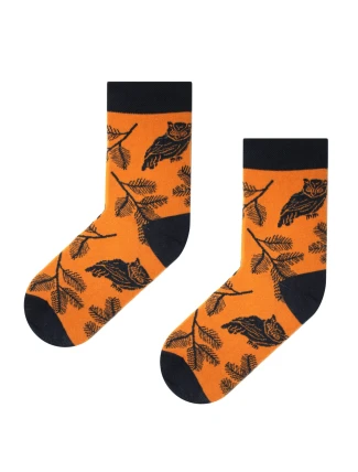 Obrázkové ponožky 080 Funny owl - Skarpol