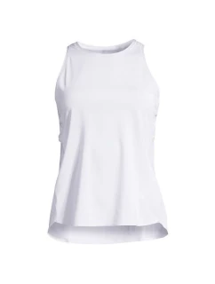 CASALL Technical Loose Tank bílé sportovní tričko