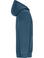 Daiber 8043 Těžká unisex oversize mikina s kapucí 02.8043 dusty blue Daiber 8043 Těžká unisex oversize mikina s kapucí 02.8043 dusty blue