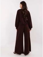 Kalhoty MJ SP H3207.35 tmavě hnědé