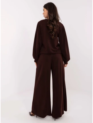 Kalhoty MJ SP H3207.35 tmavě hnědé