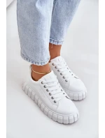 Zateplené Dámské Tenisky Big Star Bílé Zateplené Dámské Tenisky Big Star Bílé