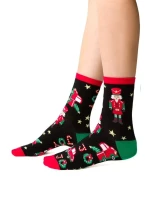Ponožky Steven art.136 Świąteczne damskie 35-40