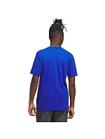 Pánské tričko adidas Varsity Crest modré JN2515 pánské