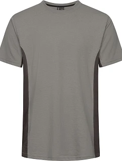Promodoro 3590 Unisex kontrastní pracovní tričko - EXCD 40.3590 new light grey/charcoal