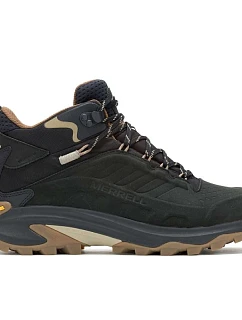 Turistické boty Merrell Moab Speed 2 LTR Mid WP – černé