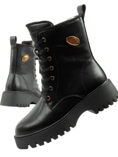 Lee Cooper boty dámské trapperské boty kožené zateplené dámské boty