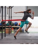 Odporový pás 6,35 cm ADTB-10607RD červený - Adidas