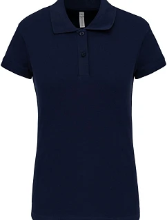 Kariban K 240 Dámské elastické piqué polo 20.K240 navy